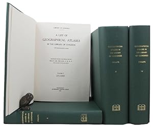 A LIST OF GEOGRAPHICAL ATLASES IN THE LIBRARY OF CONGRESS: with bibliographical notes. [Facsimile...