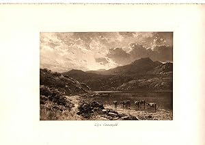 LLYN GEIRIONYDD [INDIVIDUAL PLATE FROM ROUND ABOUT SNOWDON]