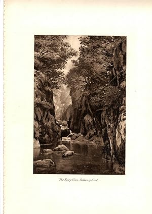 THE FAIRY GLEN, BETTWS-Y-COED [INDIVIDUAL PLATE FROM ROUND ABOUT SNOWDON]