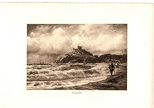 CRICCIETH [INDIVIDUAL PLATE FROM ROUND ABOUT SNOWDON]