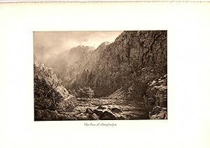 THE PASS OF ABERGLASLYN [INDIVIDUAL PLATE FROM ROUND ABOUT SNOWDON]