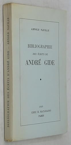 Bibliographie des Ecrits de Andre Gide