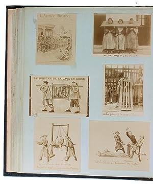 [Binding title:] Peines [et] supplices.[France/Belgium, early 20th century]. 4to (23.5 x 20 cm). ...