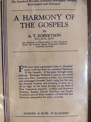 A Harmony of The Gospels