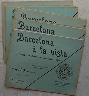 Barcelona à la vista. Album de fotografias inéditas.