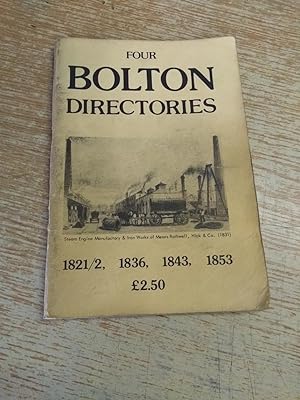 Four Bolton Directories, 1821-22, 1836, 1843, 1853
