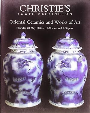 Christie's Oriental Ceramics and Works of Art (28 May 1998)