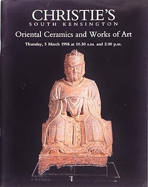 Christie's Oriental Ceramics and Works of Art (5 March 1998)