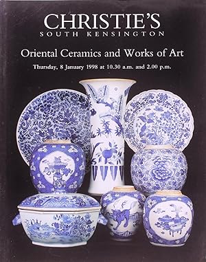 Christie's Oriental Ceramics and Works of Art (8 January 1998)