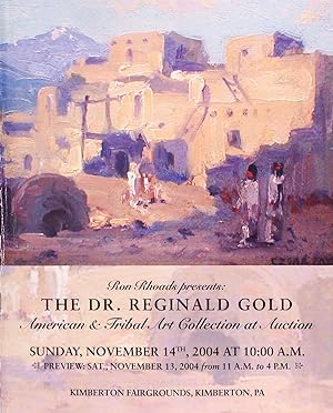 Dr. Reginald Gold American & Tribal Art Collection Auction Catalog