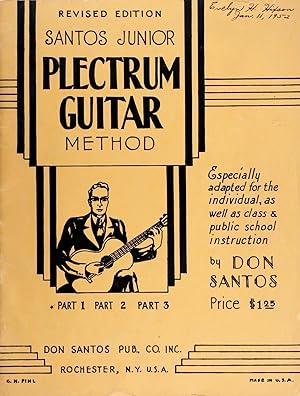 Santos Junior Plectrum Guitar Method