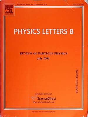 Physics Letters B: Volume 667, Issues 1-5, September 2008