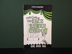 The Face at the Window - Bowl Music Hall, Melbourne, 1963 (ORIGINAL PROGRAMME)