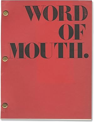 Word of Mouth (Original screenplay for the 1999 film)