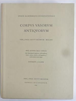 Corpus Vasorum Antiquorum, Molly and Walter Bareiss Collection , Fascicule 1 (U.S.A. Fascicule 23)