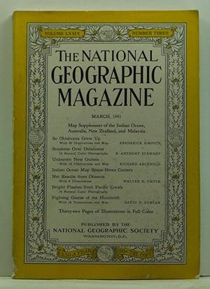 National Geographic Magazine, Volume LXXIX (79) Number Three (3) (March 1941)