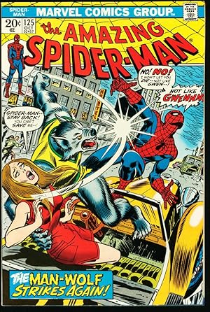 AMAZING SPIDER-MAN #125-MARVEL COMICS-GREAT ISSUE-fine/very fine FN/VF