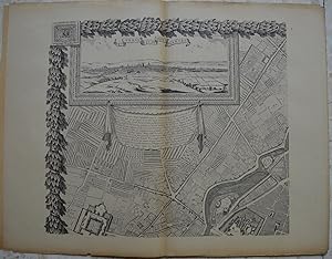 Plan monumental de Paris au XVIIe siècle. En neuf planches ou quarrés mesurant dans l'ensemble 1 ...