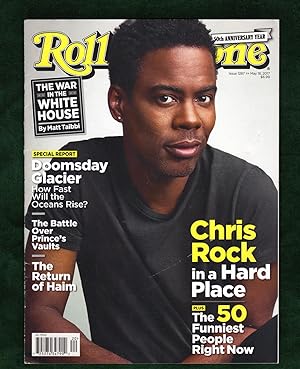 Rolling Stone - May 18, 2017. Chris Rock (Cover); War in the White House; The 50 Funniest People;...
