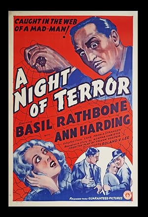 A Night of Terror (Original Film Poster)