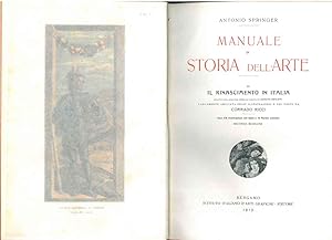 Manuale di storia dell'arte. Il Rinascimento in Italia