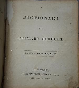 A Dictionary for Primary Schools