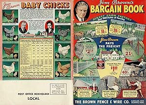 JIM BROWN'S BARGAIN BOOK, THE BROWN FENCE & WIRE CO.