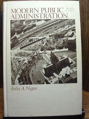 MODERN PUBLIC ADMINISTRATION (2nd Ed.)