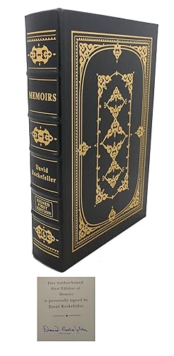 DAVID ROCKEFELLER MEMOIRS Signed Easton Press