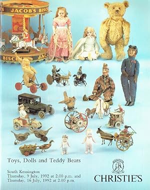 Christies July 1992 Toys, Dolls and Teddy Bears