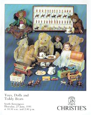Christies June 1991 Toys, Dolls and Teddy Bears