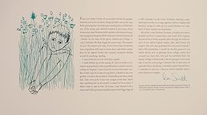 excerpt from News of the Spirit (Signed Limited Broadside)