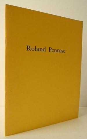 ROLAND PENROSE. Collages récents. Catalogue de lexposition organisée en novembre et décembre 198...