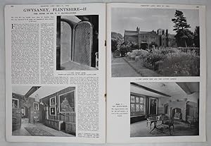 Original Issue of Country Life Magazine Dated May 21st 1943 with Main Feature on Gwysaney (Part-2...