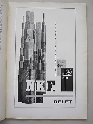 Large NKF advertisement by Piet Zwart in 'De Spiegel' (Officieel orgaan van het Delftsche Student...