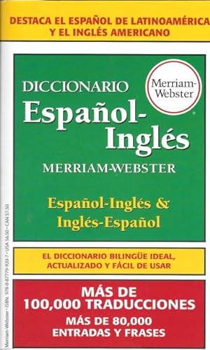 MERRIAM-WEBSTER DICCIONARIO - Espanol-Ingles & Ingles-Espanol