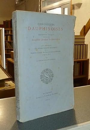 Chroniques dauphinoises et documents inédits relatifs au Dauphiné pendant la Révolution. Les Sava...