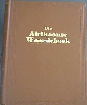 Woordeboek van die Afrikaanse Taal - Sesde Deel - KLA-KOL-