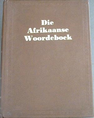 Woordeboek van die Afrikaanse Taal - Agtste Deel - KOS-KYW-