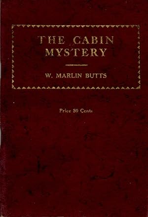 Cabin Mystery Boys Mystery Comedy in Three Acts