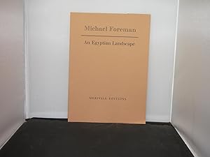 Michael Forman : An Egyptian Landscape, an etching and aquatint on copper