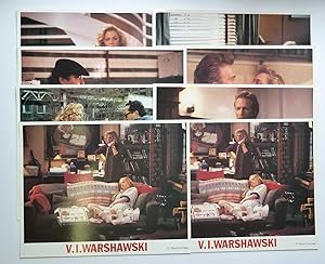 V.I. Warshawski, Set of 8 Large Film Stills (1991)