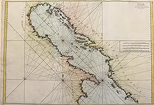 Adriatico Carte de la mer MediterranÈe en douze feuilles: VII Feuille