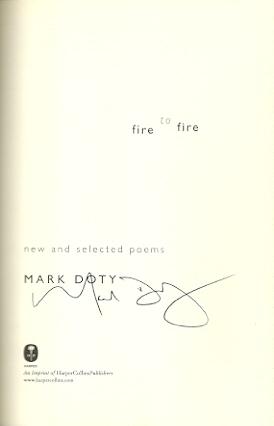 Fire to Fire: New and Selected Poems