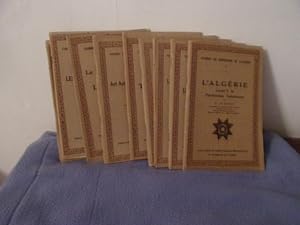 Cahiers du centenaire de l'algérie tome 1-2-4-5-6-7-9-10-11