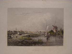 Suiza. «The Hague» Dibujó J.S. Cooper. Grabó Edward Francis Finden (1791-1857)