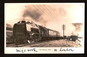 The Royal Scot [Train]; Vintage Postcard
