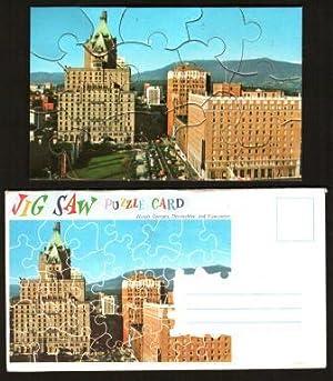 Vancouver Jigsaw Puzzle Mailing Card, in Envelope