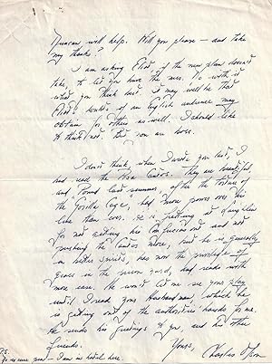 AUTOGRAPH LETTER SIGNED (ALS) TO RONALD DUNCAN REGARDING THE IMPENDING PUBLICATION OF HIS FIRST BOOK