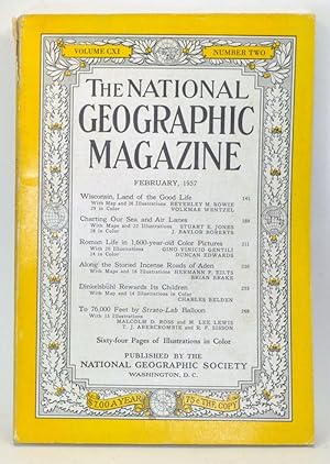 The National Geographic Magazine, Volume CXI (111), Number Two (2) (February 1957)
